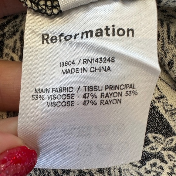 Reformation Lanai Tropical Print Skirt Set - Picture 12 of 14